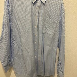 Men's Blue Checkered Shirt